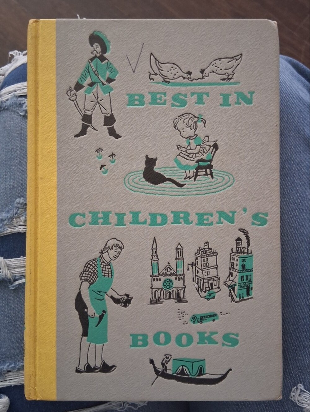 1958 Vintage Book 'Best In Children's Books'